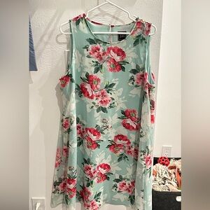Floral Knee-Length Sundress